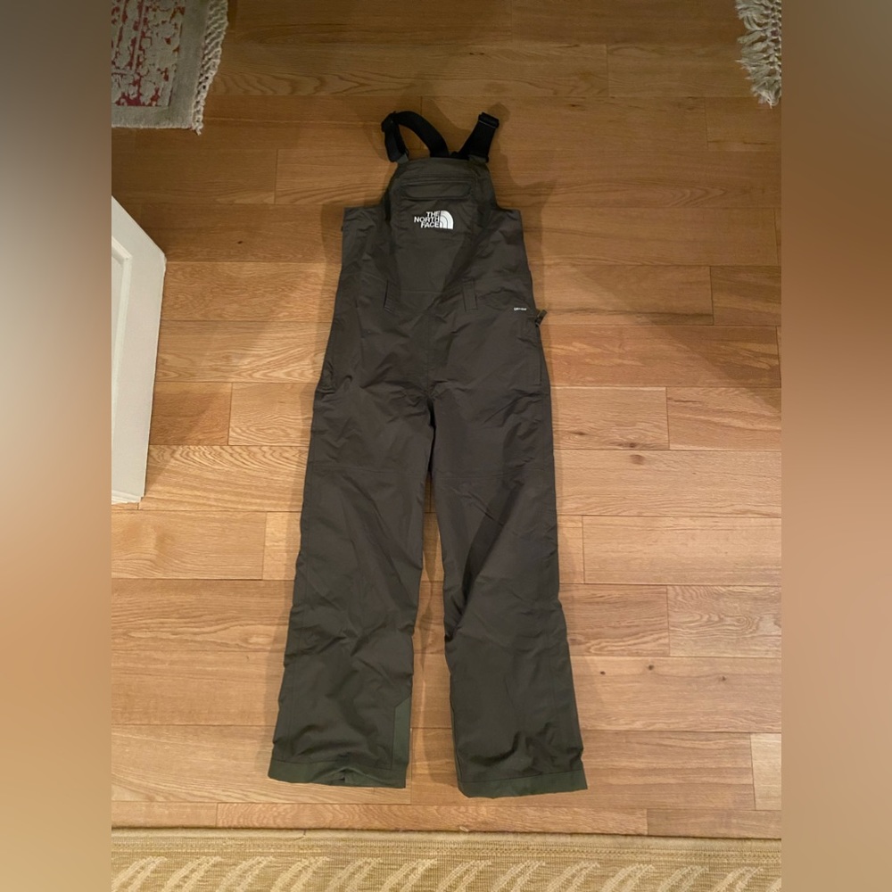 North Face Bib size 14/16 Olive green